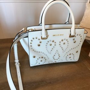 Michael Kors Selma Satchel. New with tag.